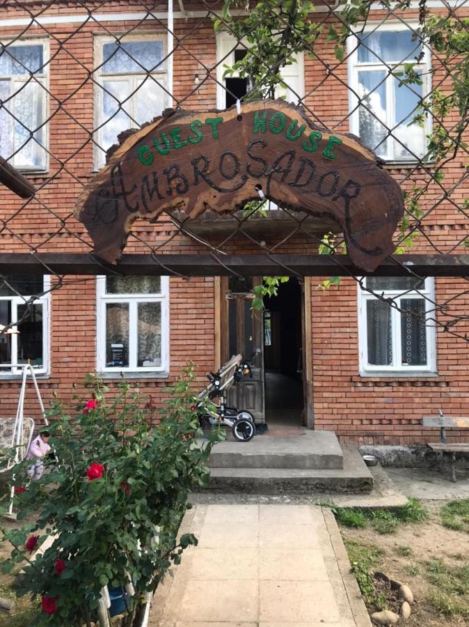 AMBROsador Ambrolauri Exterior foto